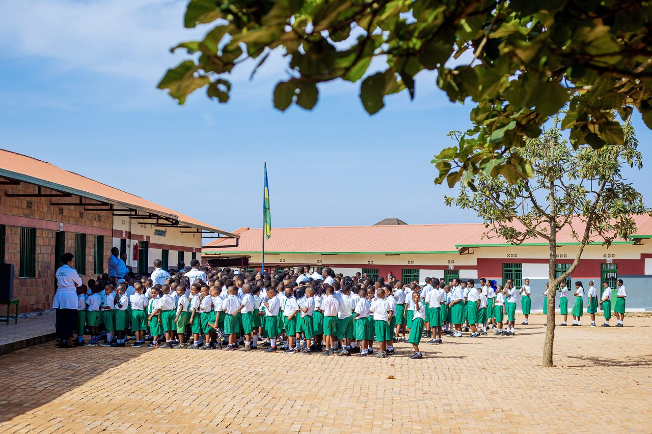 Irerero Academy morning assembly
